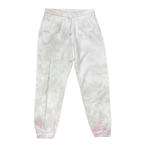 Aritzia TNA Pink Beige Tie Dye Sweatpants S - Picture 1 of 4